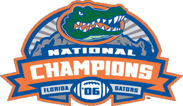 Florida Gators 2006 Champion Logo v2 diy iron on heat transfer